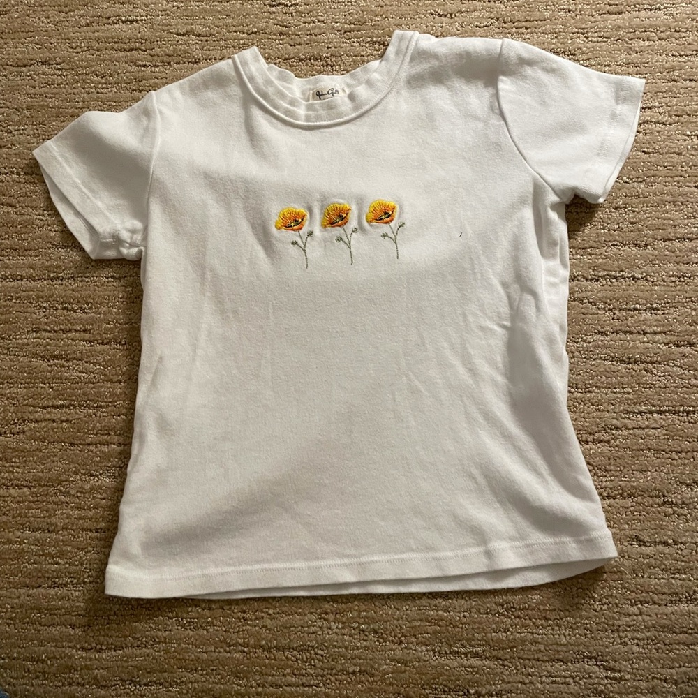 brandy hallie poppy tee